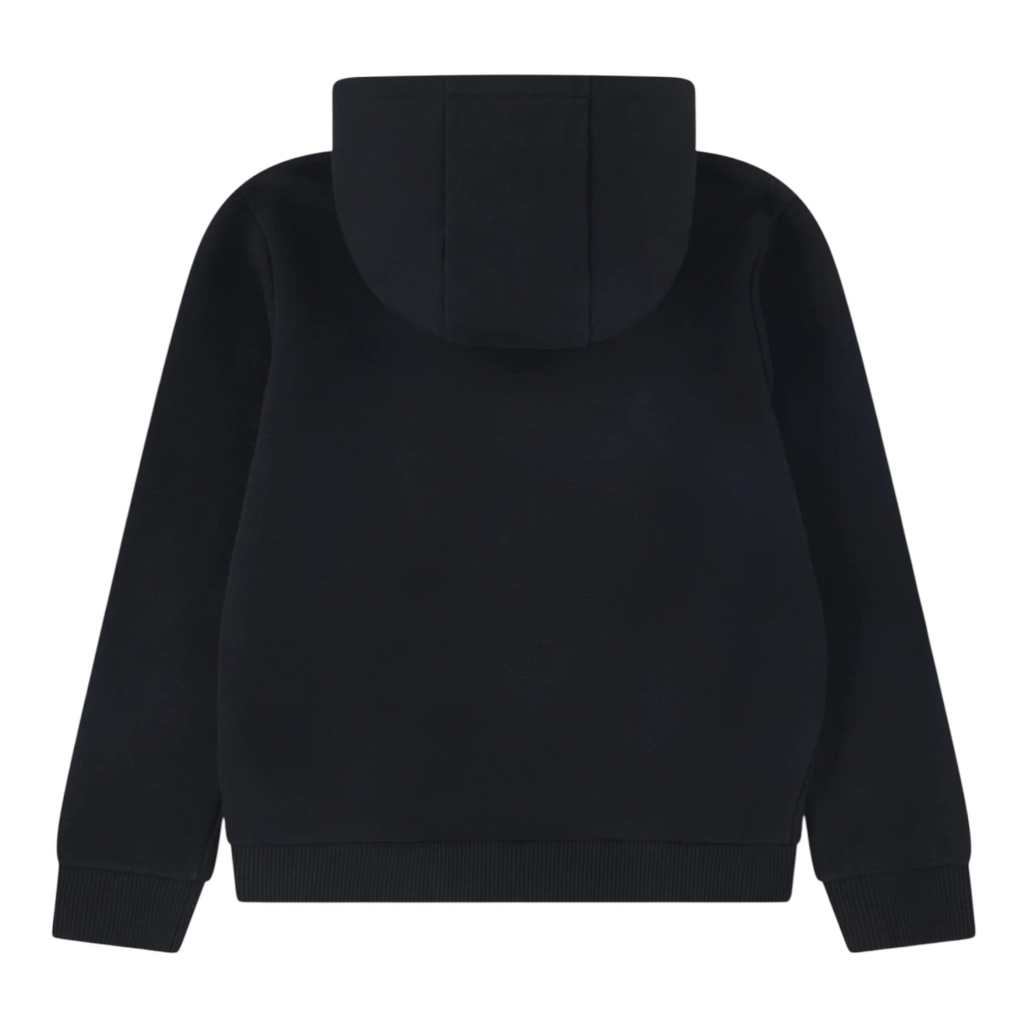 Lacoste Felpa tinta unita con Stampa E Cappuccio Nero per Bambino 947028X NERO LACOSTE 