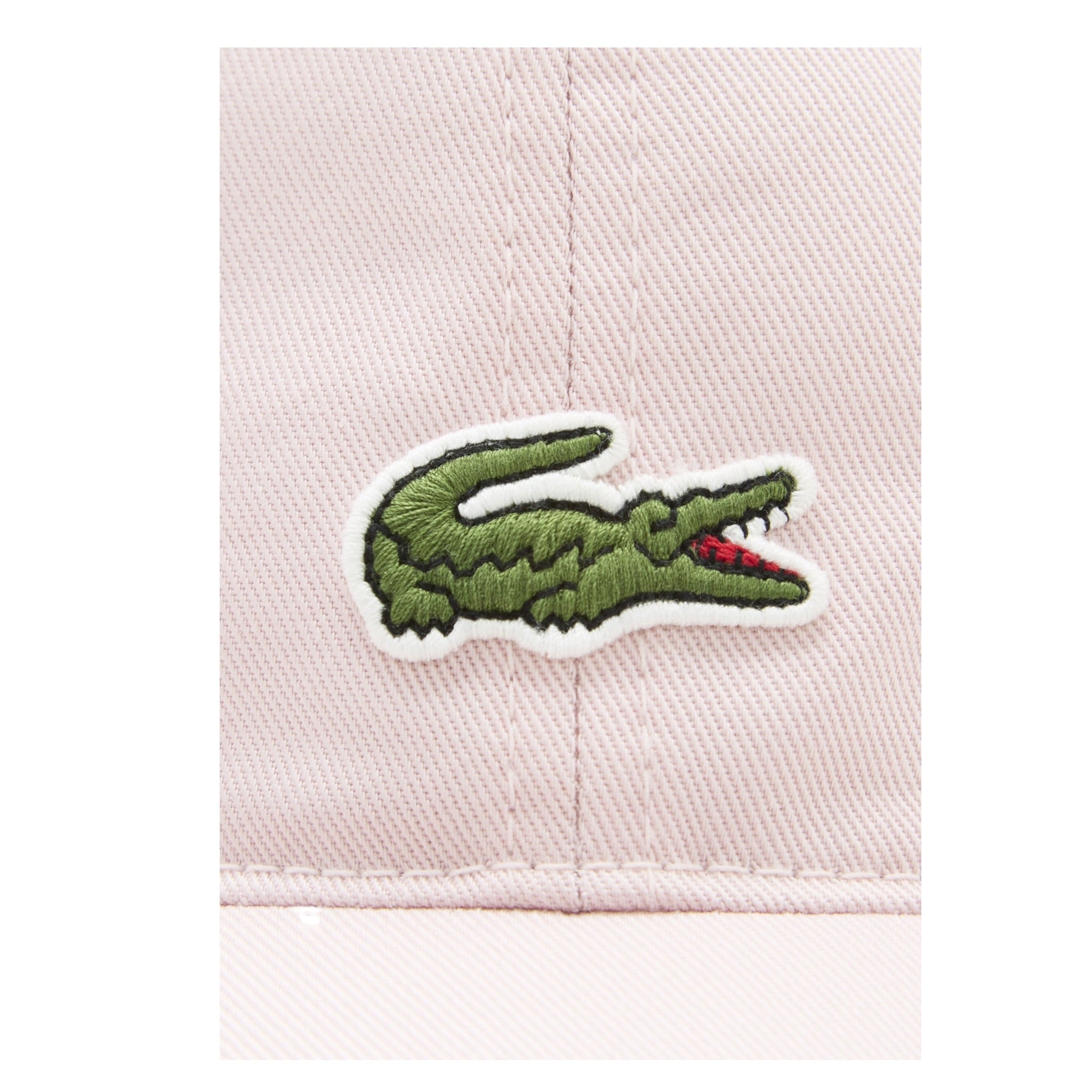 Lacoste Berretto tinta unita con Logo Rosa per Bambina 9A6227A ROSA LACOSTE 