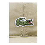 Lacoste Berretto tinta unita con Logo Beige per Bambino 9A6227 BEIGE LACOSTE 