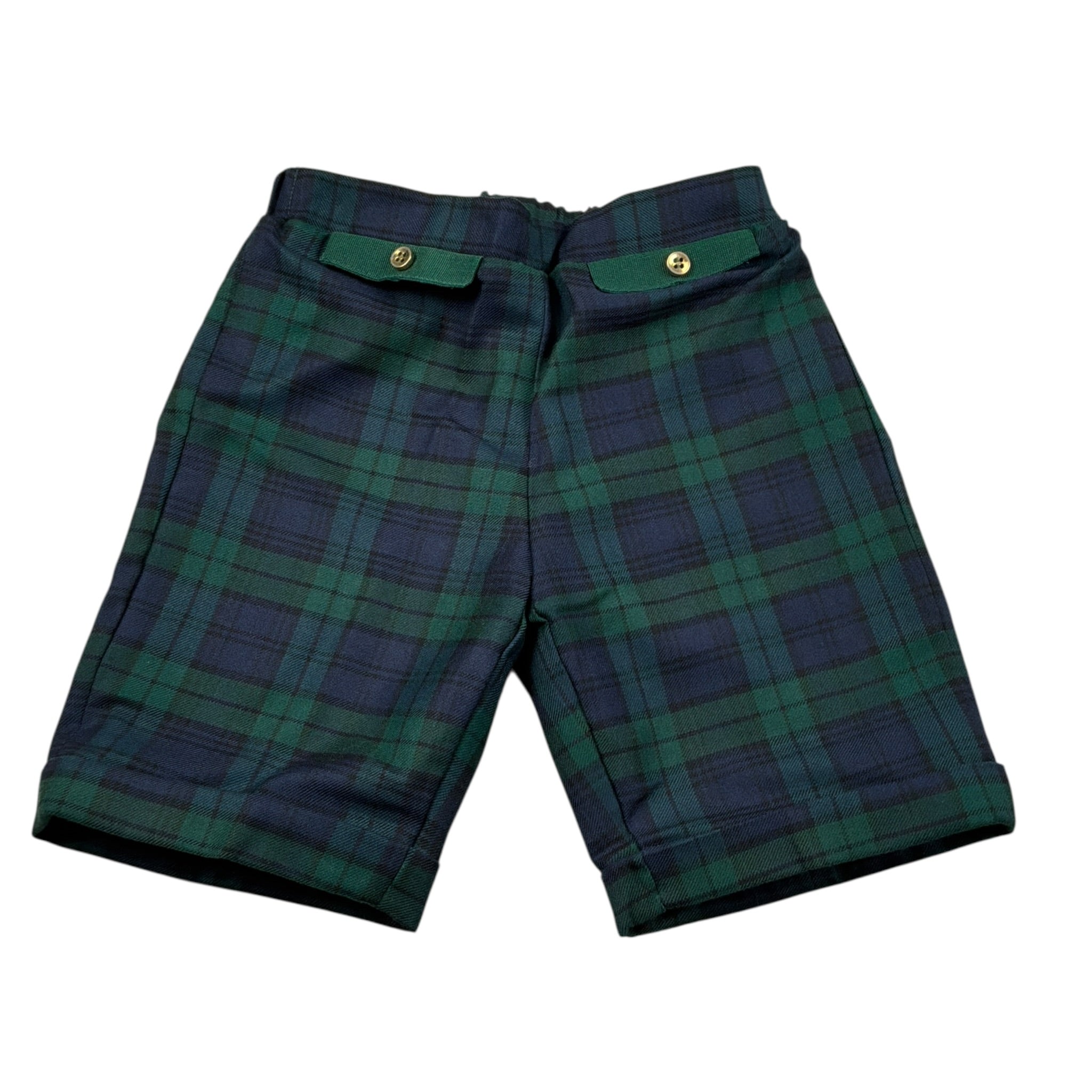 La Stupenderia Bermuda Bicolore con Elastico In Vita Blu/Verde per Bambino TCBR61J BLU/VERDE LA STUPENDERIA 