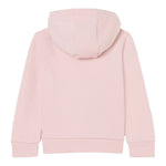 Lacoste Felpa tinta unita con Cappuccio Rosa per Bambina SJ0926J ROSA LACOSTE 