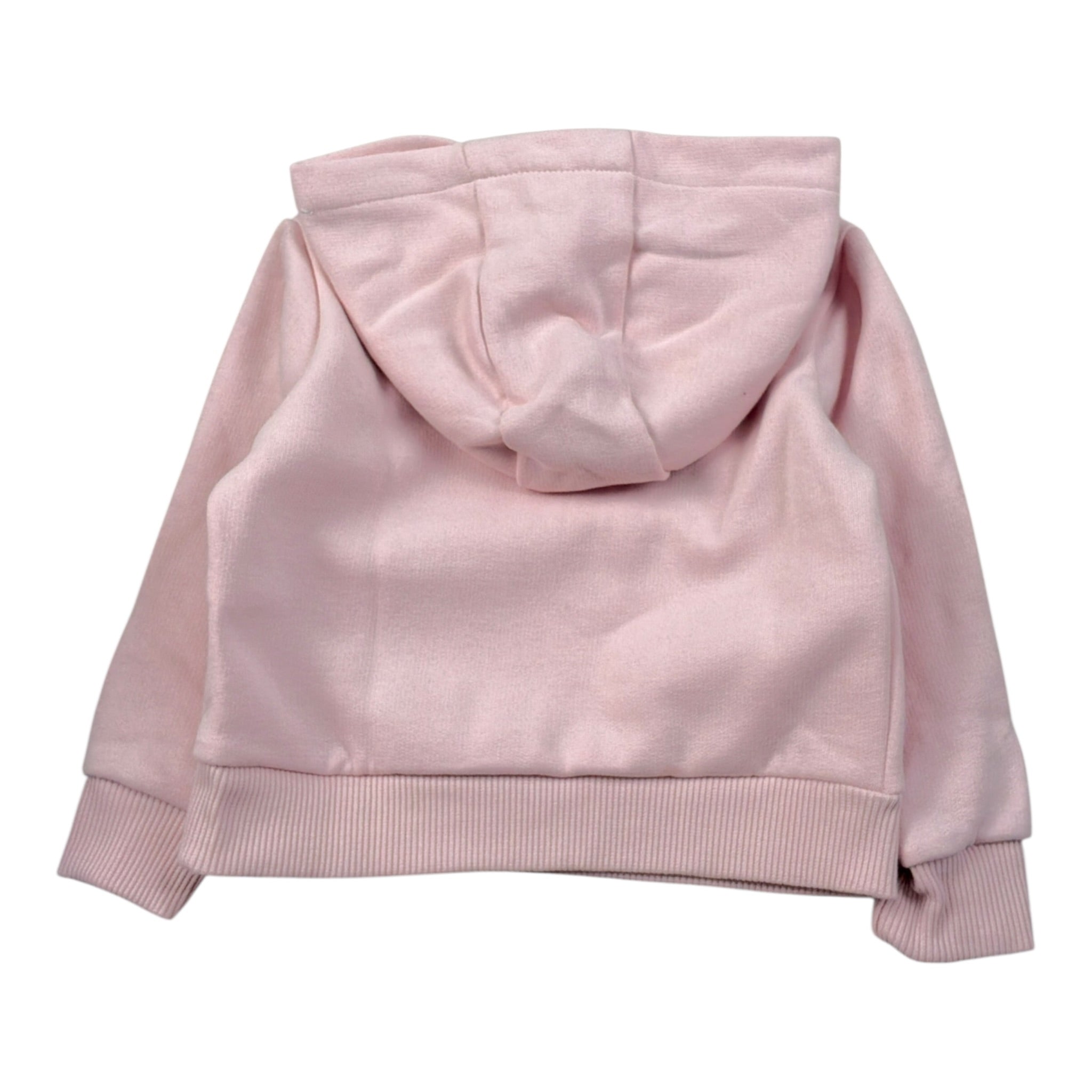 Lacoste Felpa tinta unita con Cappuccio Rosa per Neonata SJ0926 ROSA LACOSTE 