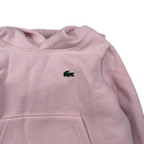Lacoste Felpa tinta unita con Cappuccio Rosa per Neonata SJ0926 ROSA LACOSTE 
