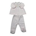 Lalalu' Completo 2 Pezzi Maglia-Ghettina tinta unita Rosa per Neonata CPL8Q ROSA LALALU' 