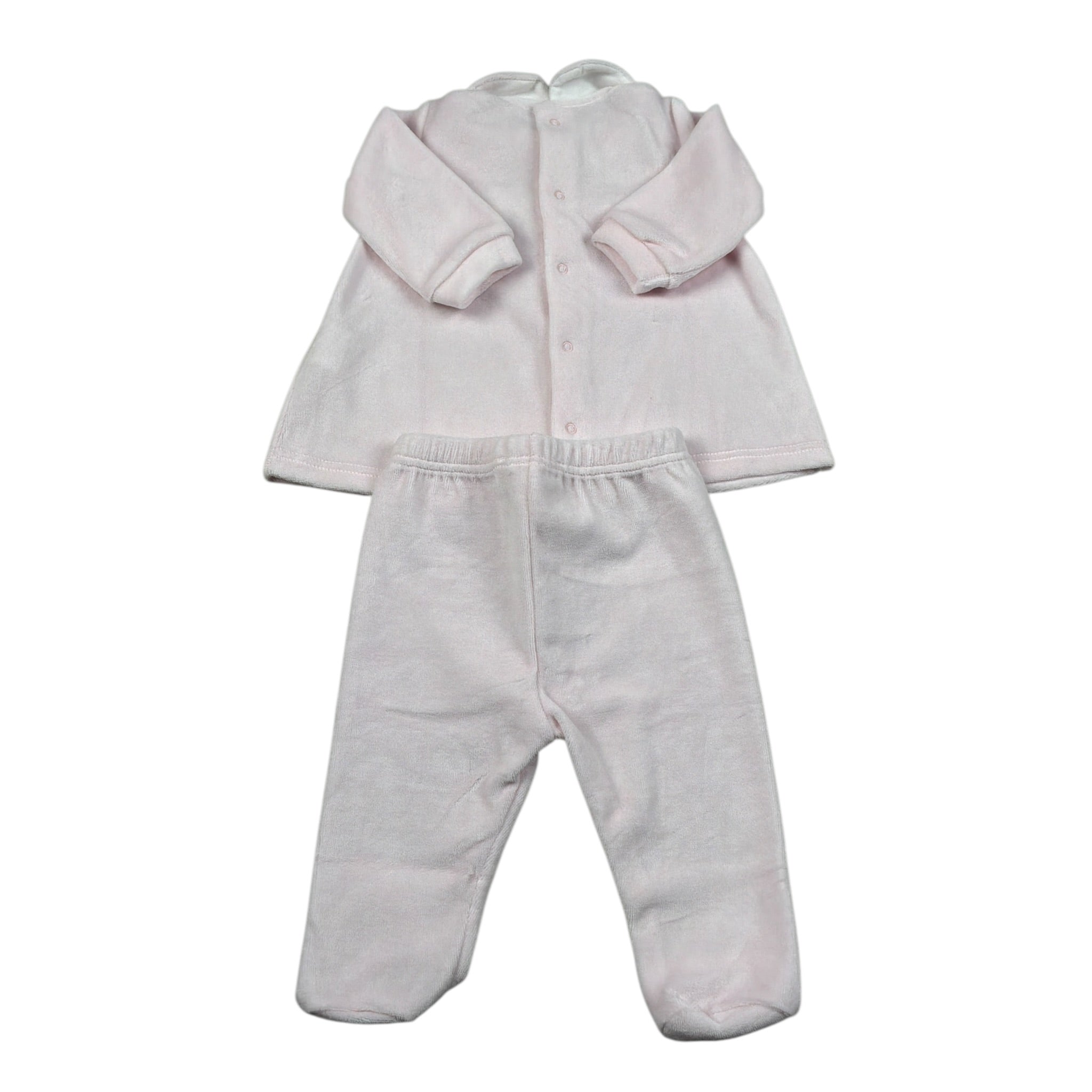 Lalalu' Completo 2 Pezzi Maglia-Ghettina tinta unita Rosa per Neonata CPL8Q ROSA LALALU' 