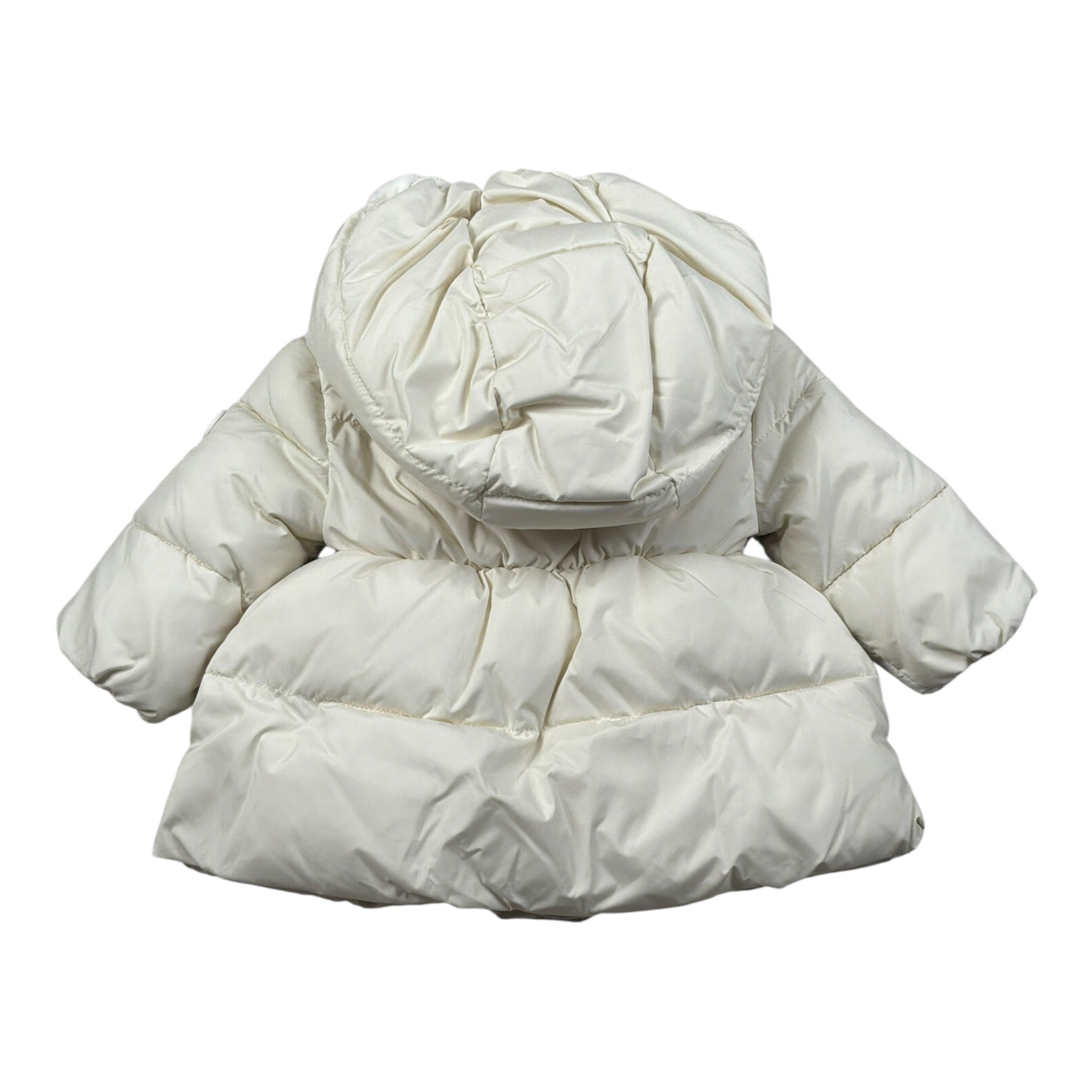 Lalalu' Giubbino tinta unita con Zip E Cappuccio Panna per Neonata GIBL7Q PANNA LALALU' 