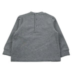 Le Bebe Felpa Chiusa Girocollo tinta unita Grigio per Neonato LBB1383 GRIGIO LE BEBE 