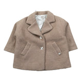 Le Bebe Cappotto tinta unita Beige per Neonata LBG5009 BEIGE LE BEBE 