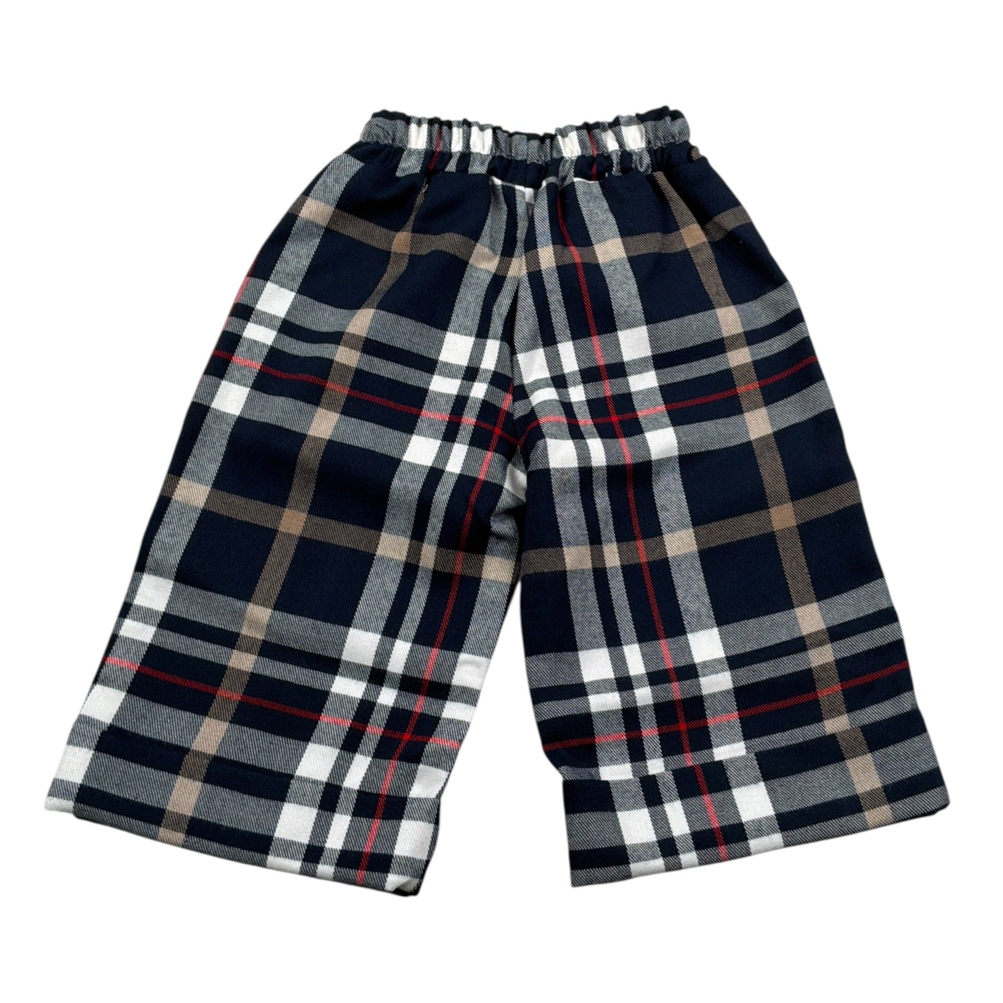 Le Bebe Pantalone Modello Palazzo Stampa Fantasia Blu per Neonata LBG5538 BLU LE BEBE 