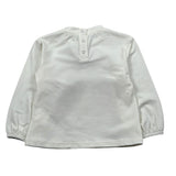 Le Bebe Shirt tinta unita con Stampa Panna per Neonata LBG5547 PANNA LE BEBE 