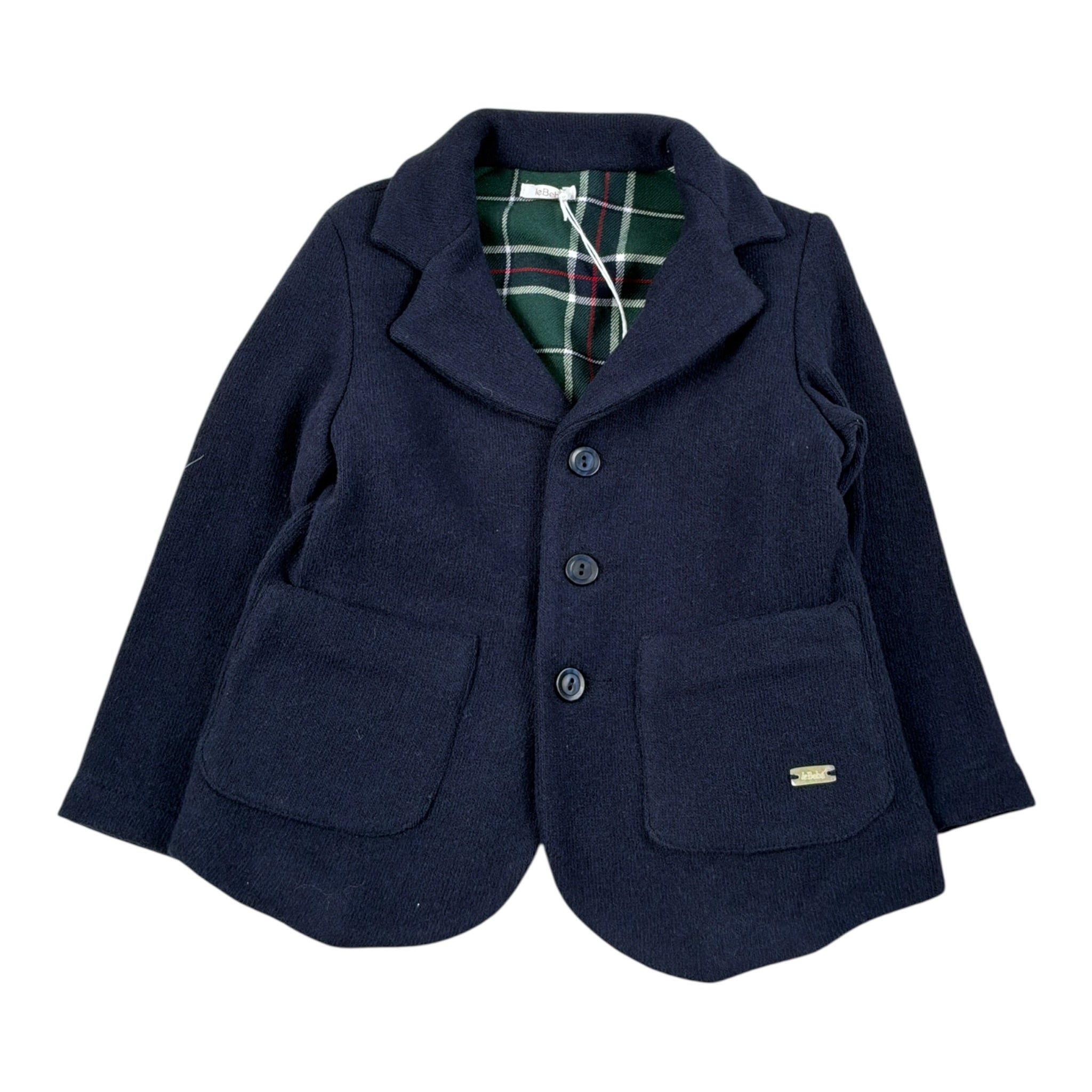 Le Bebe' Giacca tinta unita Blu per Neonato LBB5169X BLU LE BEBE' 
