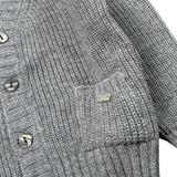 Le Bebe' Cardigan tinta unita con Bottoni Grigio per Neonato LBB5243 GRIGIO LE BEBE' 