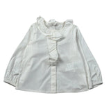 Le Bebe' Camicia Manica Lunga tinta unita Panna per Neonata LBG6062 PANNA LE BEBE' 