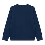 Levi'S Felpa Chiusa Girocollo tinta unita Blu per Bambino 8EE331J BLU LEVI'S 