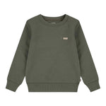 Levi'S Felpa Chiusa Girocollo tinta unita Verde per Bambino 8EE331XX VERDE LEVI'S 