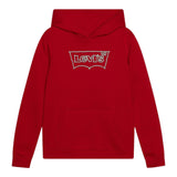 Levi'S Felpa Chiusa con Cappuccio tinta unita Rosso per Bambino 8EL533 ROSSO LEVI'S 