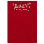 Levi'S Felpa Chiusa con Cappuccio tinta unita Rosso per Bambino 8EL533 ROSSO LEVI'S 