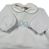 Little Bear Tutina Manica Lunga tinta unita Bianco per Neonato 2054 BIANCO LITTLE BEAR 