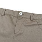 Little Bear Pantalone tinta unita con Girovita Regolabile Beige per Neonato 7217N BEIGE LITTLE BEAR 