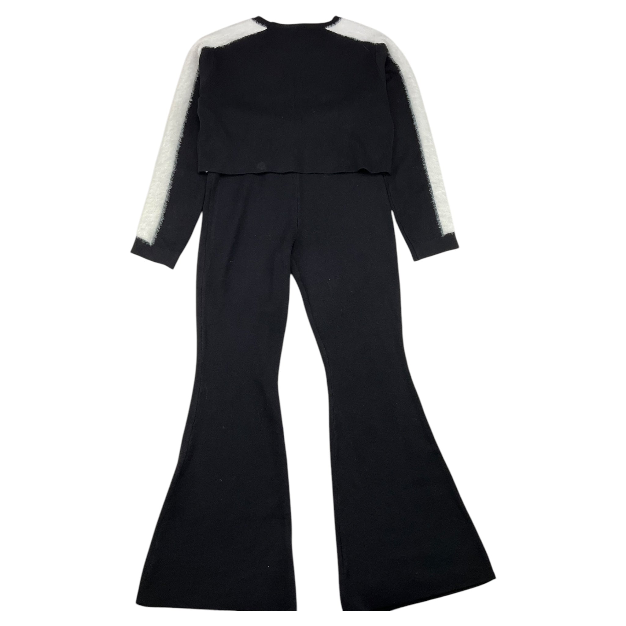 Liu Jo Completo 2 Pezzi Maglia-Pantalone tinta unita Nero per Bambina GF4135MA NERO LIU JO 