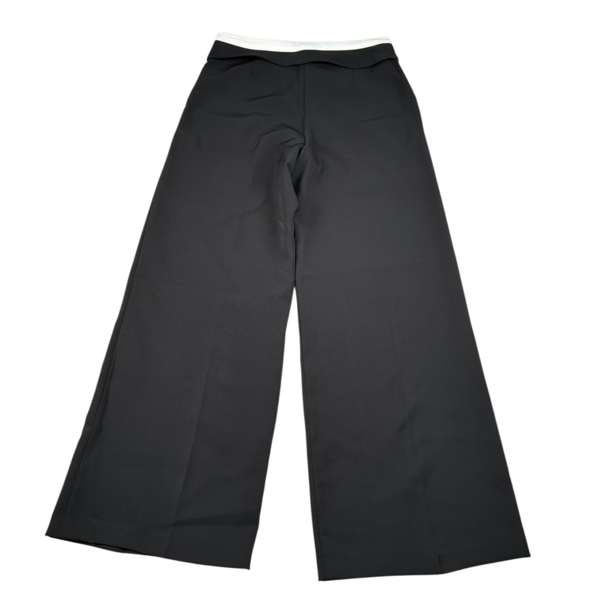 Liu Jo Pantalone tinta unita Modello Palazzo Nero per Bambina GF5023XX NERO LIU JO 