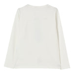 Liu Jo Shirt tinta unita con Brillantini Bianco per Bambina GF5042 BIANCO LIU JO 