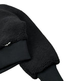 Liu Jo Felpa tinta unita Teddy con Cappuccio Nero per Bambina GF5066X NERO LIU JO 