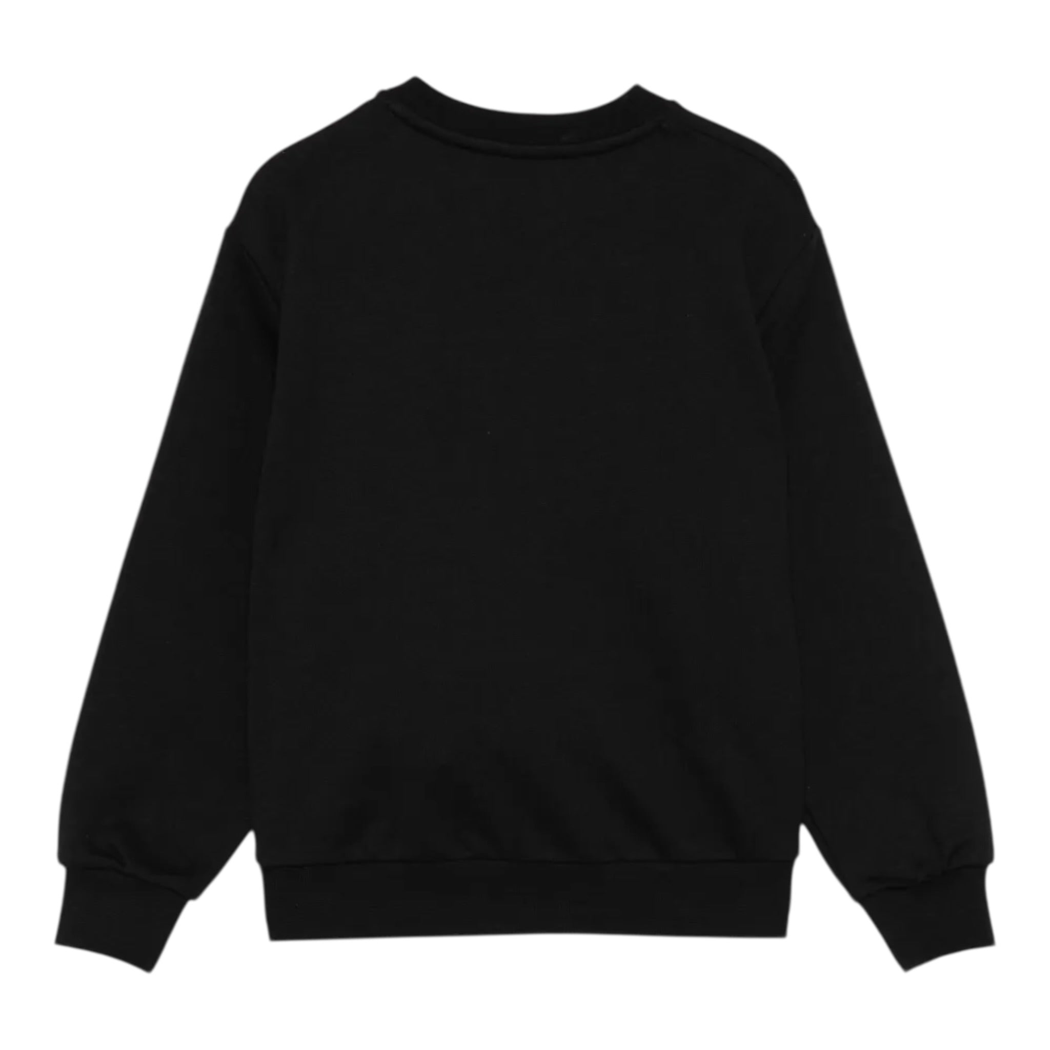 Liu Jo Maglia Girocollo tinta unita con Logo Nero per Bambina GF5089XXX NERO LIU JO 