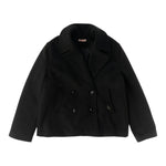 Liu Jo Cappotto tinta unita con Bottoni Nero per Bambina GF5133X NERO LIU JO 
