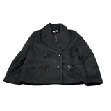 Liu Jo Cappotto tinta unita con Bottoni Nero per Bambina GF5133XX NERO LIU JO 