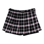 Liu Jo Gonna Fantasia Quadri con Short Nero per Bambina GF5138 NERO LIU JO 