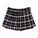 Liu Jo Gonna Fantasia Quadri con Short Nero per Bambina GF5138 NERO LIU JO 