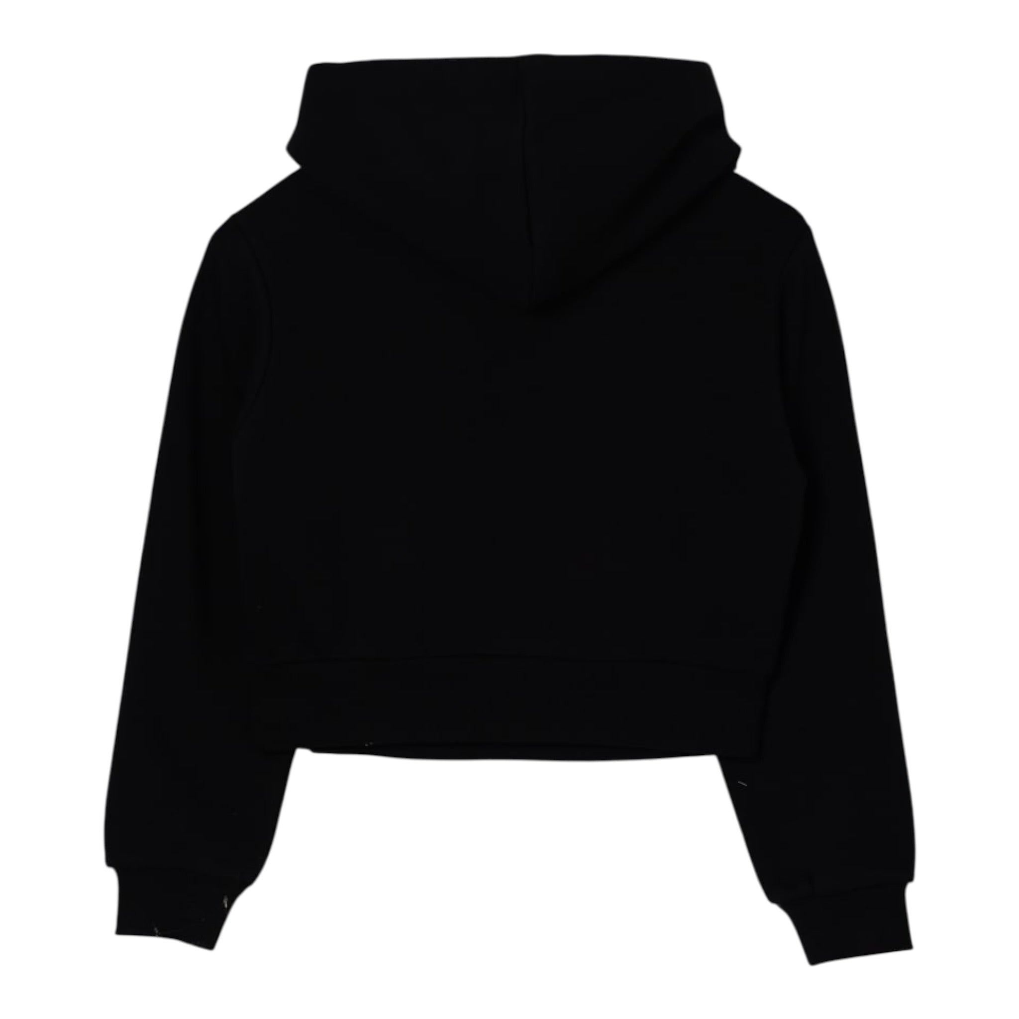 Liu Jo Felpa tinta unita con Cappuccio Nero per Bambina GF5147XXX NERO LIU JO 