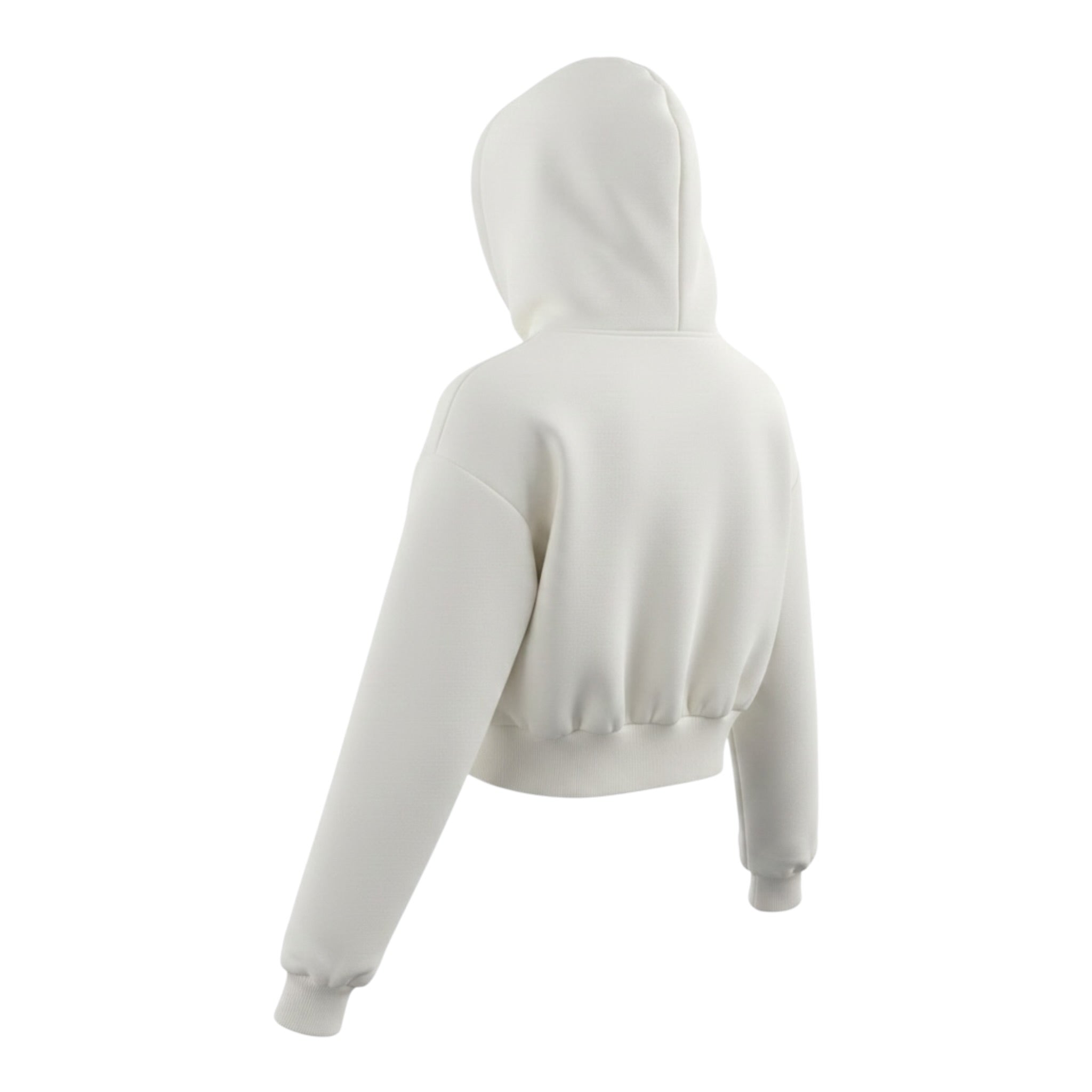 Liu Jo Felpa tinta unita con Cappuccio Panna per Bambina GF5149 PANNA LIU JO 