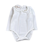 Liu Jo Body tinta unita con Colletto Bianco per Neonata HF3053 BIANCO LIU JO 