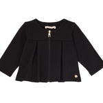 Liu Jo Felpa tinta unita con Zip Nero per Neonata HF5020 NERO LIU JO 