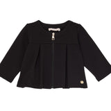 Liu Jo Felpa tinta unita con Zip Nero per Neonata HF5020 NERO LIU JO 