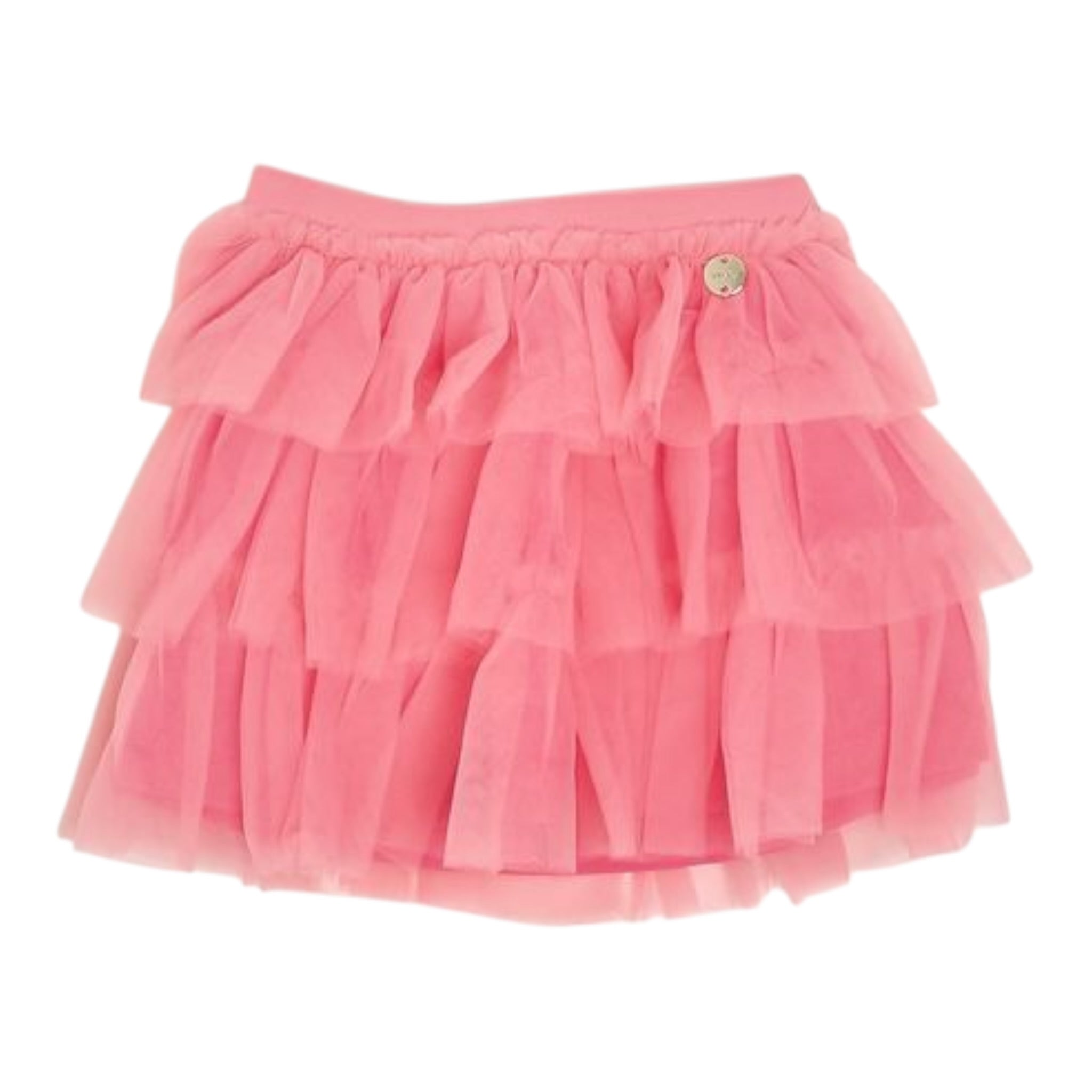 Liu Jo Gonna tinta unita In Tulle Rosa per Neonata HF5051X ROSA LIU JO 