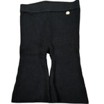 Liu Jo Pantalone tinta unita con Elastico In Vita Nero per Neonata HF5057 NERO LIU JO 