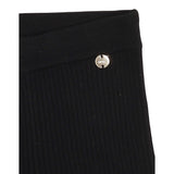Liu Jo Pantalone tinta unita con Elastico In Vita Nero per Neonata HF5057X NERO LIU JO 