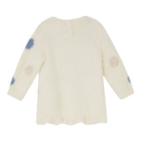 Liu Jo Abito tinta unita con Pois Bianco per Neonata HF5069 BIANCO LIU JO 