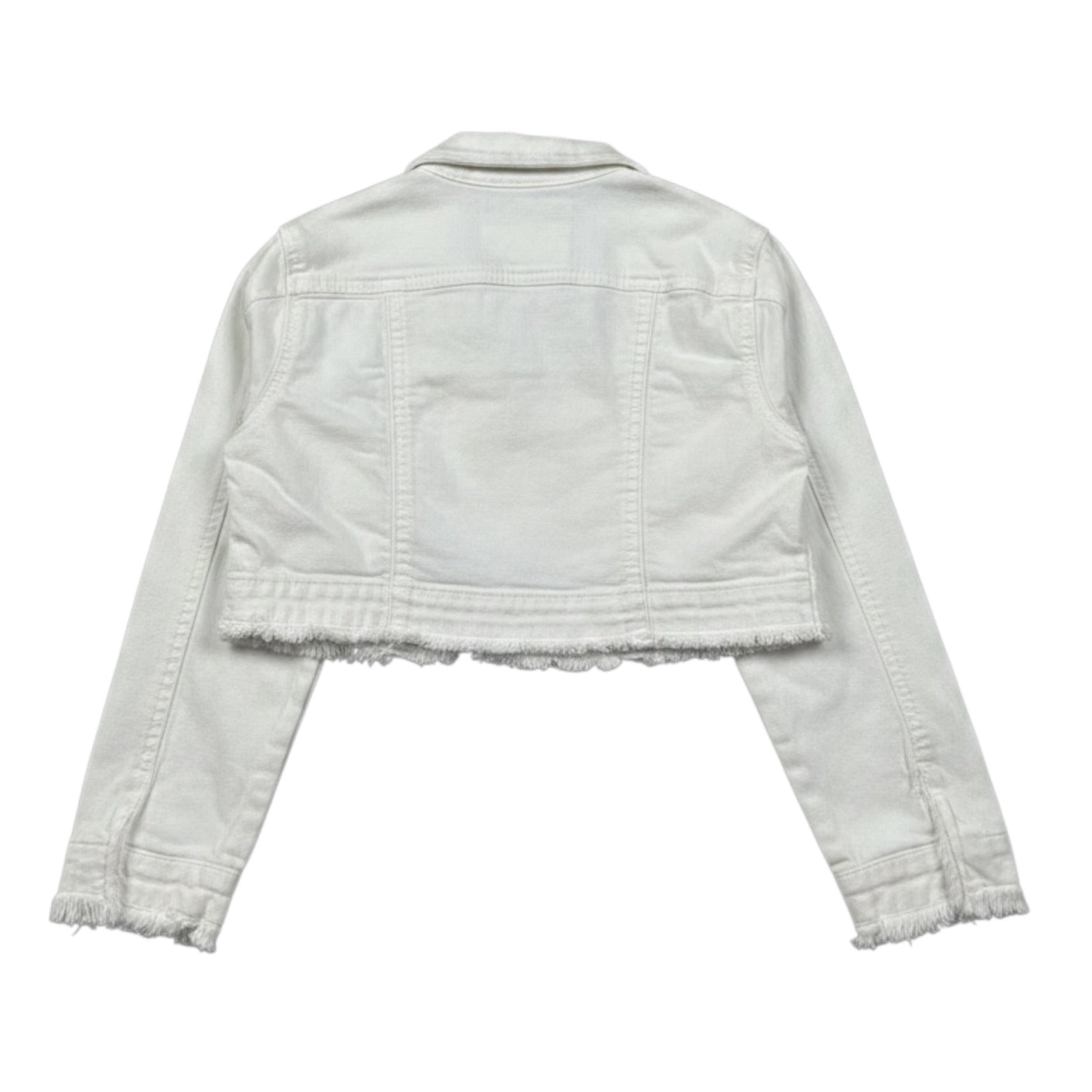 Liu Jo Giubbino In Denim tinta unita Bianco per Neonata KA4027N BIANCO LIU JO 