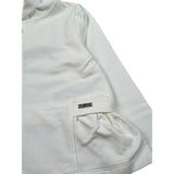 Liu Jo Felpa Xon Zip E Cappuccio tinta unita Bianco per Neonata KA4109N BIANCO LIU JO 