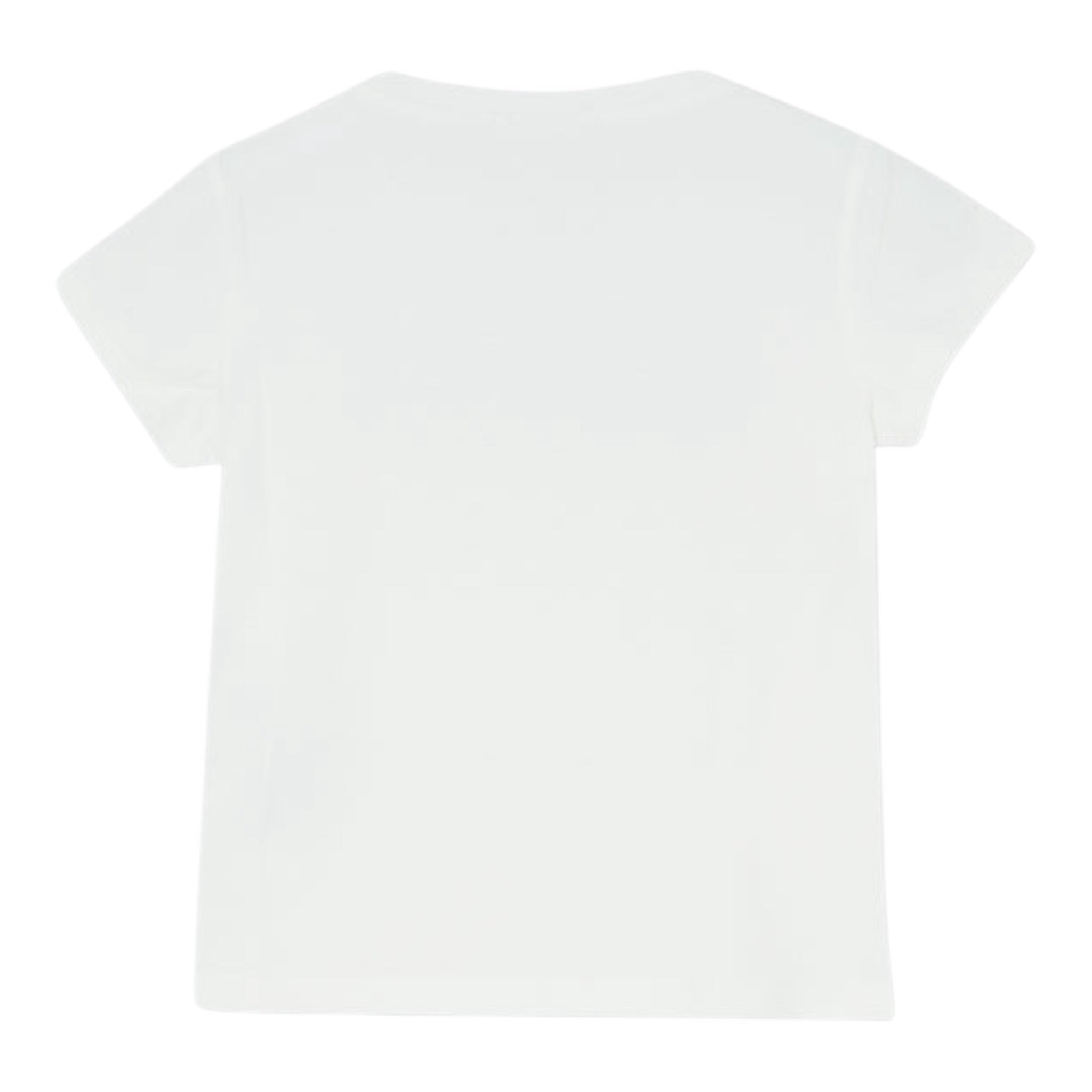 Liu Jo T-Shirt tinta unita con Stampa Bianco per Neonata KA5095N BIANCO LIU JO 