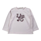 Liu Jo Shirt tinta unita con Stampa Rosa per Neonata KF3051 ROSA LIU JO 