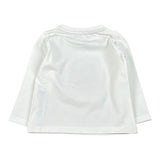 Liu Jo Shirt tinta unita con Stampa Bianco per Neonata KF3106 BIANCO LIU JO 