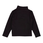 Liu Jo Shirt Collo Alto tinta unita con Logo Nero per Bambina KF4031J NERO LIU JO 