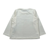 Liu Jo Shirt Girocollo tinta unita con Stampe Panna per Neonata KF4088 PANNA LIU JO 