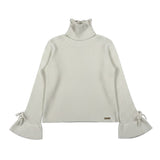 Liu Jo Maglia Collo Alto tinta unita Panna per Bambina KF4094 PANNA LIU JO 