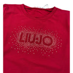 Liu Jo Shirt Girocollo tinta unita Rosso per Neonata KF5011NXXXX ROSSO LIU JO 